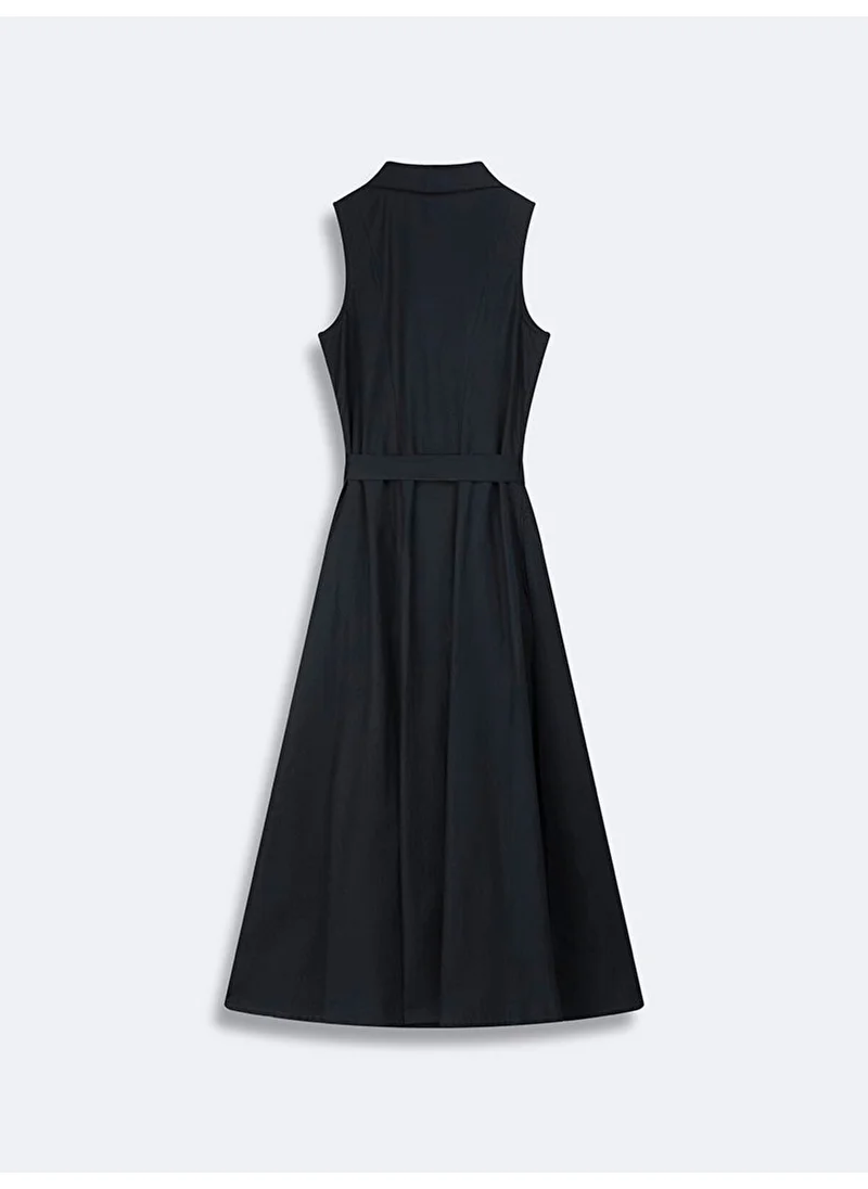 LTB Belted Sleeveless Dress
