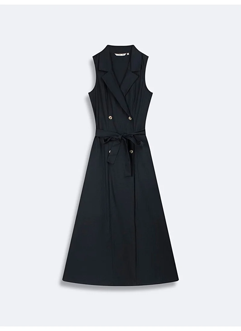 LTB Belted Sleeveless Dress