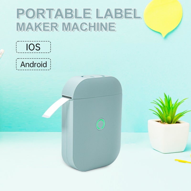 Pocket Label Printer Pink 15mm Width Inkless Thermal Printing - Portable Mini Label Maker With BT Connectivity For Home Office Study - Image 3
