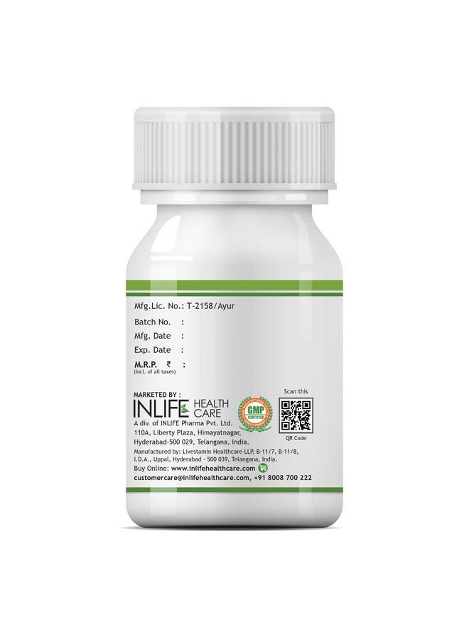 INLIFE Boswellia Serrata Extract (Boswellic Acids > 65%) Joint Supplement, 400 mg - 60 Vegetarian Capsules (Pack of 1, 60) - Image 4