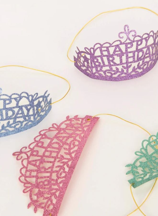 Meri Meri Happy Birthday Tiaras - Image 2