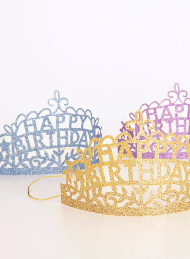 Meri Meri Happy Birthday Tiaras - Image 1
