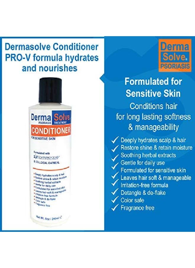Dermasolve Scalp Psoriasis & Dandruff Shampoo And Conditer By ; Seborrheic Dermatitis Shampoo & Conditer Naturally Heals Itchy Flakey Inflamed Skin And Provides Soothing Moisturizing Relief  - Image 5