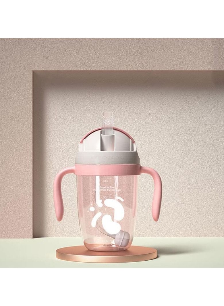 Gonice Baby Water Bottle with Simple Flip-Top Lid, Trainer Cup for Independent Drinking, 360°Spill-Free Toddler Cup  - Image 1