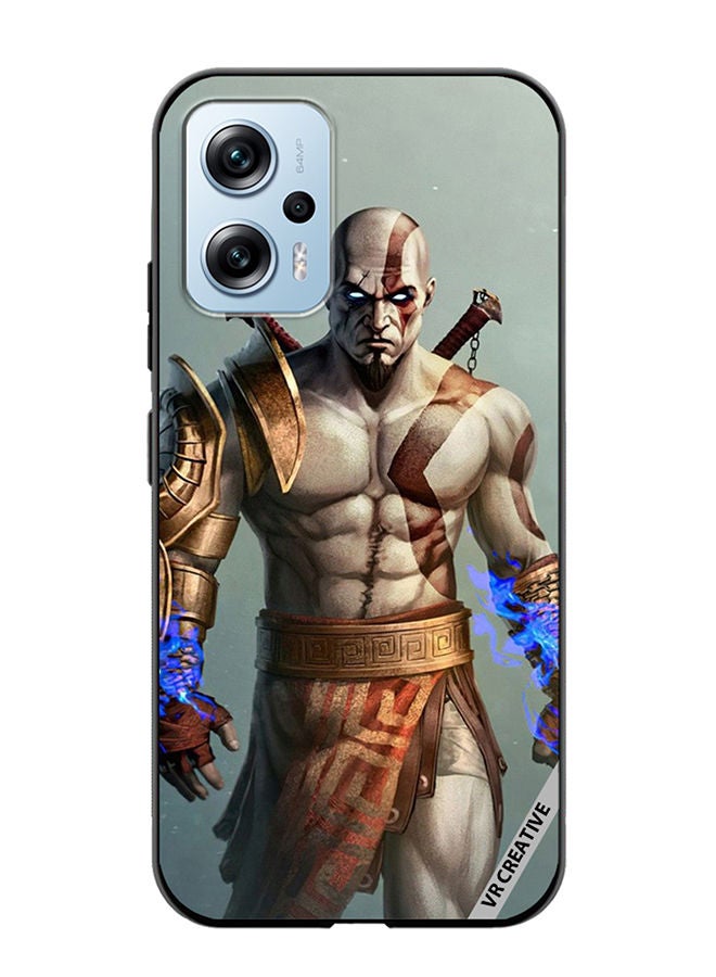 VR CREATIVE Protective Case Cover For Xiaomi Poco X4 GT Young Kratos Design Multicolour - Image 1