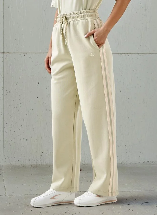 Kappa Kappa Women Track Pants with Tape Detail