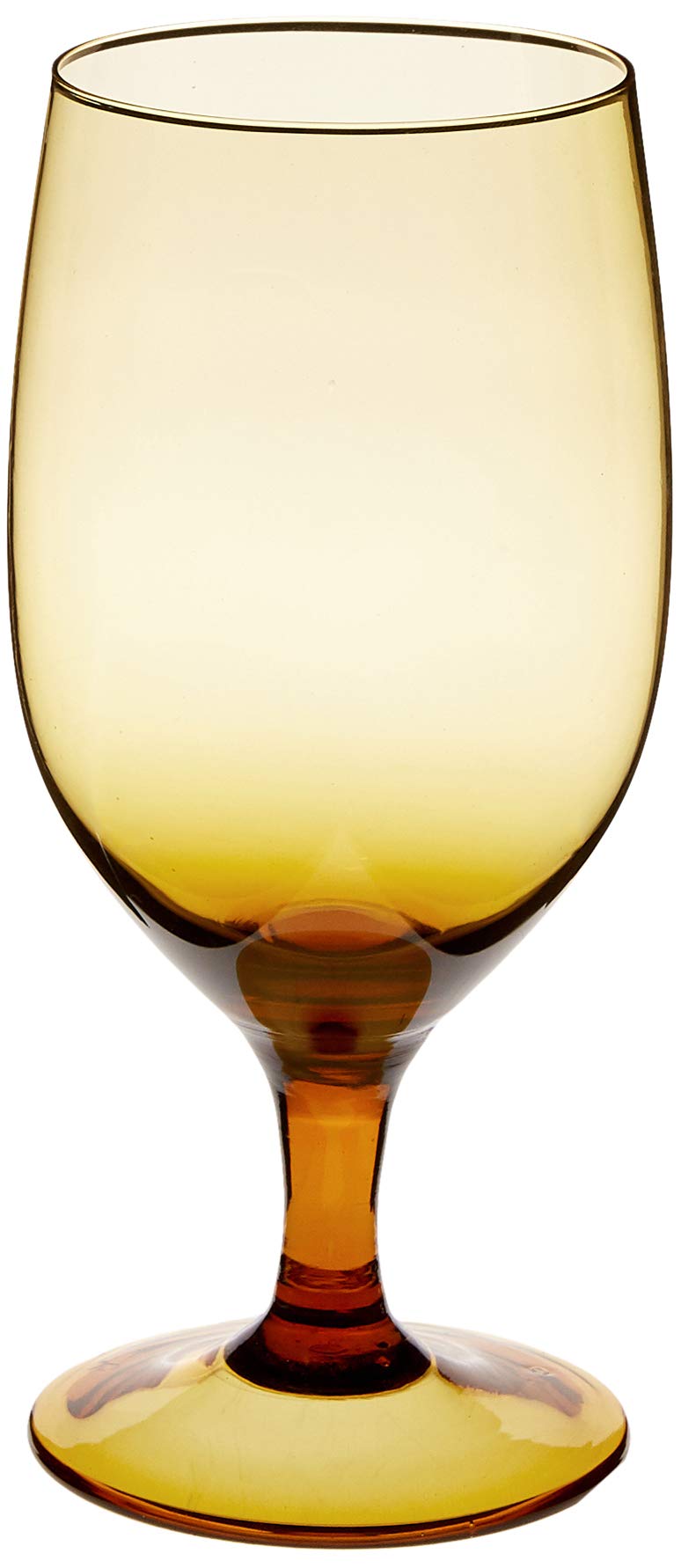 Fortessa DV Glass Gala Collection GobletBeverage Glass 15 Ounce Amber Set of 12