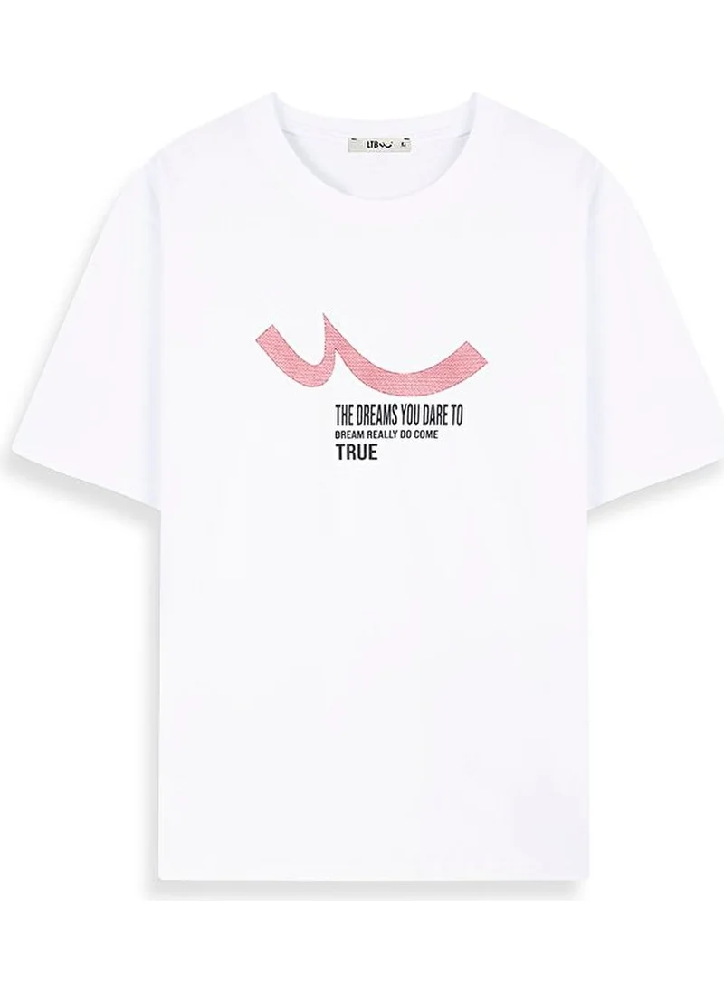 إل تي بي White T-Shirt