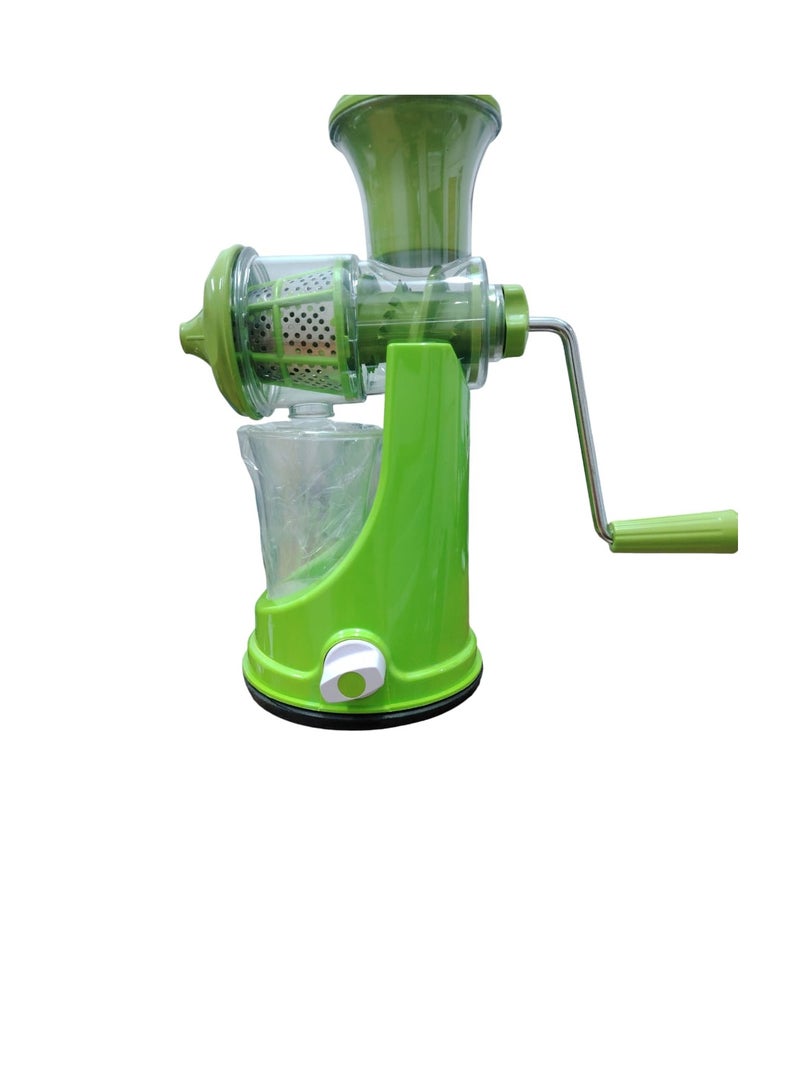 Manual Juicer for Fruits and Vegetables / Transparent Multicolor  - Image 1