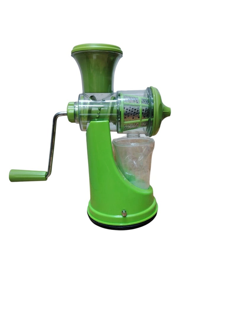Manual Juicer for Fruits and Vegetables / Transparent Multicolor  - Image 2
