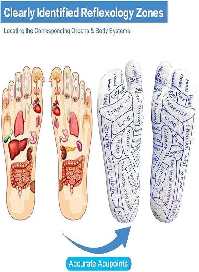 MVM Enterprise Reflexology Socks Set,Reflexology Socks with Massage Stick,Foot Relief and Acupressure Reflexology Foot Massage Socks - Image 5