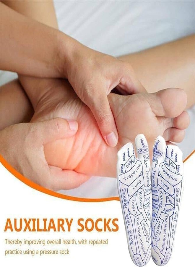 MVM Enterprise Reflexology Socks Set,Reflexology Socks with Massage Stick,Foot Relief and Acupressure Reflexology Foot Massage Socks - Image 3