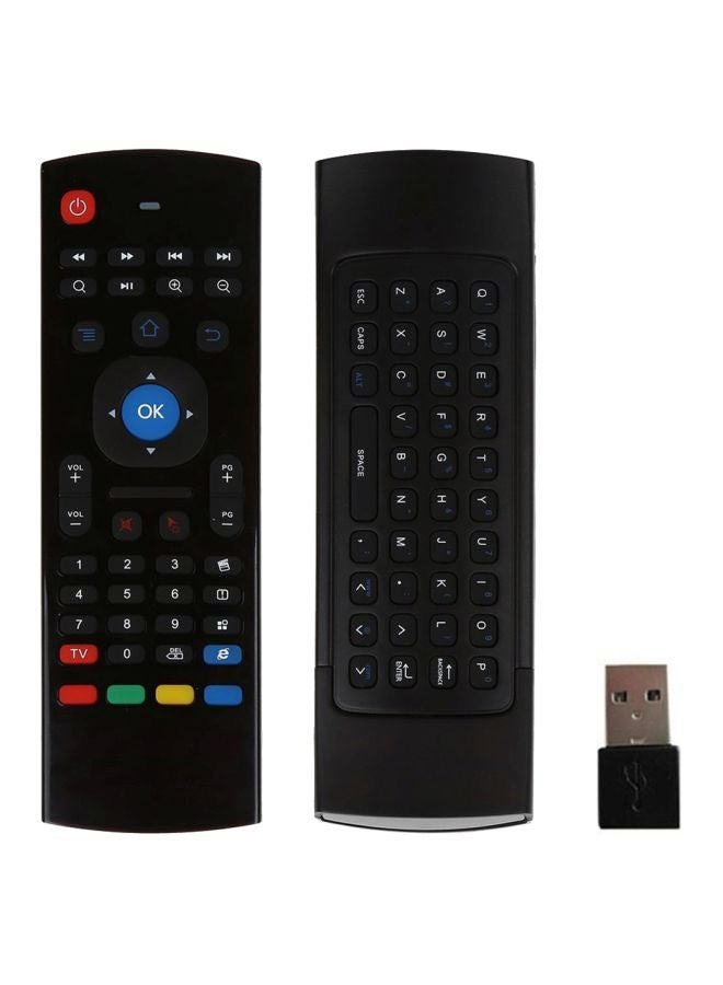 Loquat Wireless Keyboard Remote Control With Browser Shortcuts For Android TV Box/Mini PC Black/White/Red - Image 3