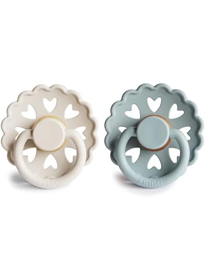 فريج لهاية فيري تيل لاتكس 2 قطعة مقاس 2 لون أزرق حجري كريمي - Image 2