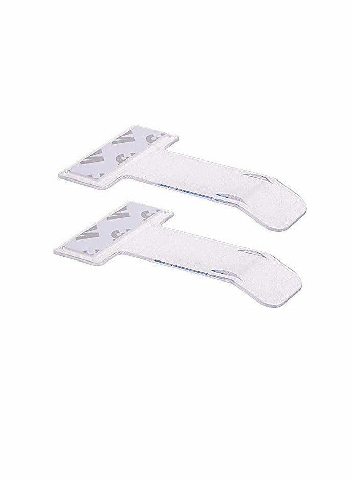 Excefore 5 Pcs Car Vehicle Parking Ticket Permit Holder Clip Sticker Windscreen Window Kit Windshield Tickets Transparent Auto Accessories - Image 1