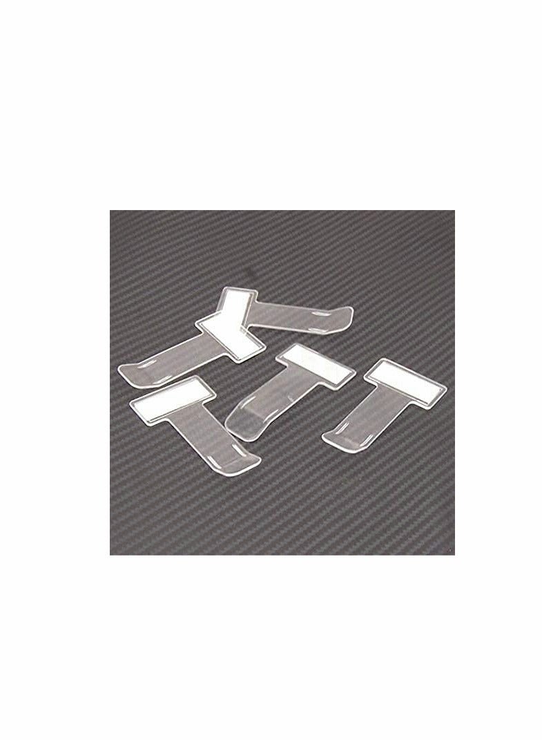 Excefore 5 Pcs Car Vehicle Parking Ticket Permit Holder Clip Sticker Windscreen Window Kit Windshield Tickets Transparent Auto Accessories - Image 5