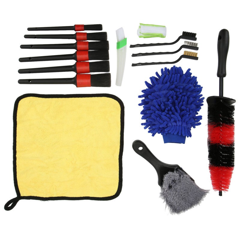 Car Cleaning Kit: 10-Piece Flexible Detail Brushes - Safe Scratch-Free Design for Interior Exterior Car Detailing - Image 4