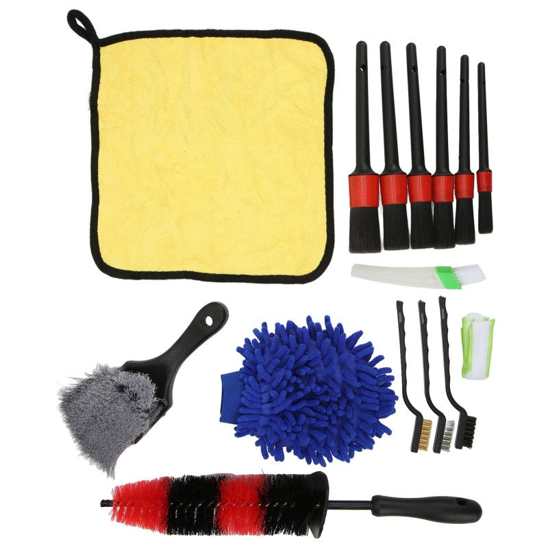 Car Cleaning Kit: 10-Piece Flexible Detail Brushes - Safe Scratch-Free Design for Interior Exterior Car Detailing - Image 3