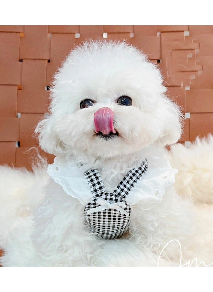 ايه ام ملابس الكلاب، ملابس القطط، فستان، ربيع وصيف، ملابس الحيوانات الأليفة، لطيف، تنورة، أميرات، ملابس الحيوانات الأليفة، ملابس الكلاب، نمط مربعات، ظهر مفتوح، كلاب صغيرة ومتوسطة الحجم، ناعمة، رائعة، قابلة للتنفس - Image 5