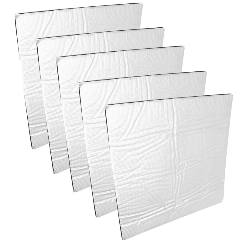 Self-Adhesive Insulating Aluminum Foil Heat Insulation Cotton Mat 310x310mm High Temperature -50℃ to 150℃ - Thermal Insulation Pad for 3D Printer Heated Bed - Image 3