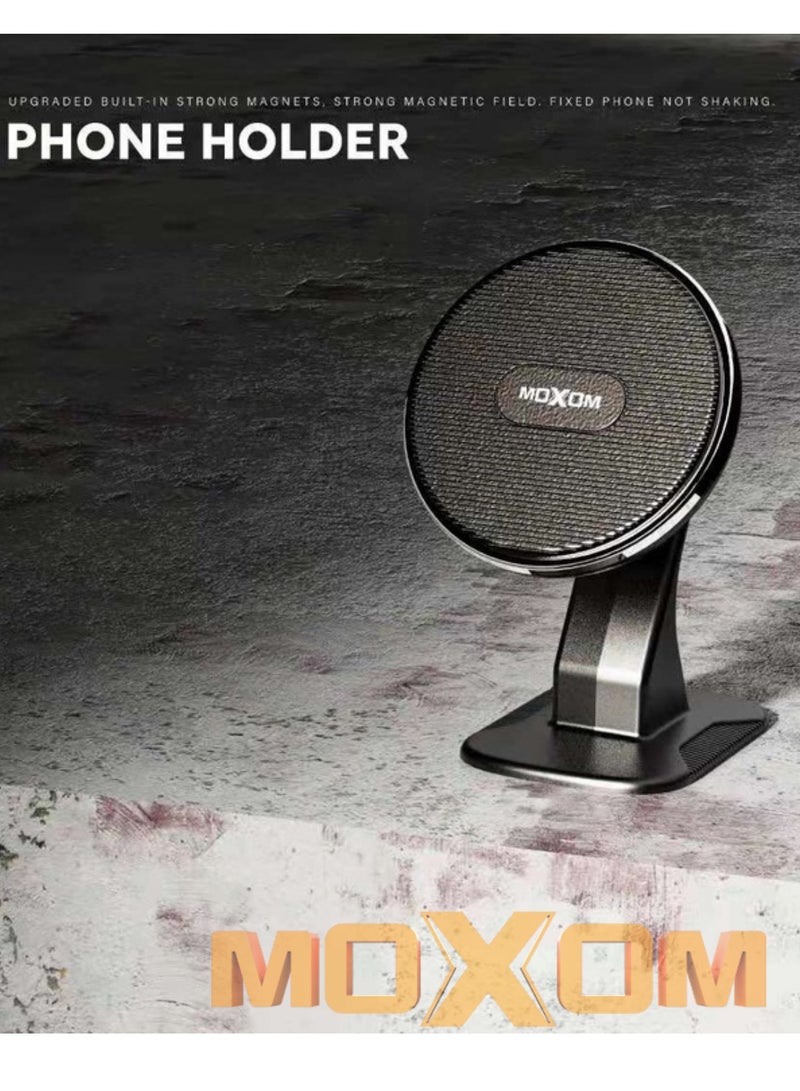 MOXOM MX-VS35 Magnetic Car Phone Holder 360 Degree Rotatable Mount Stand Magnetic Dashboard Phone Holder - Image 1