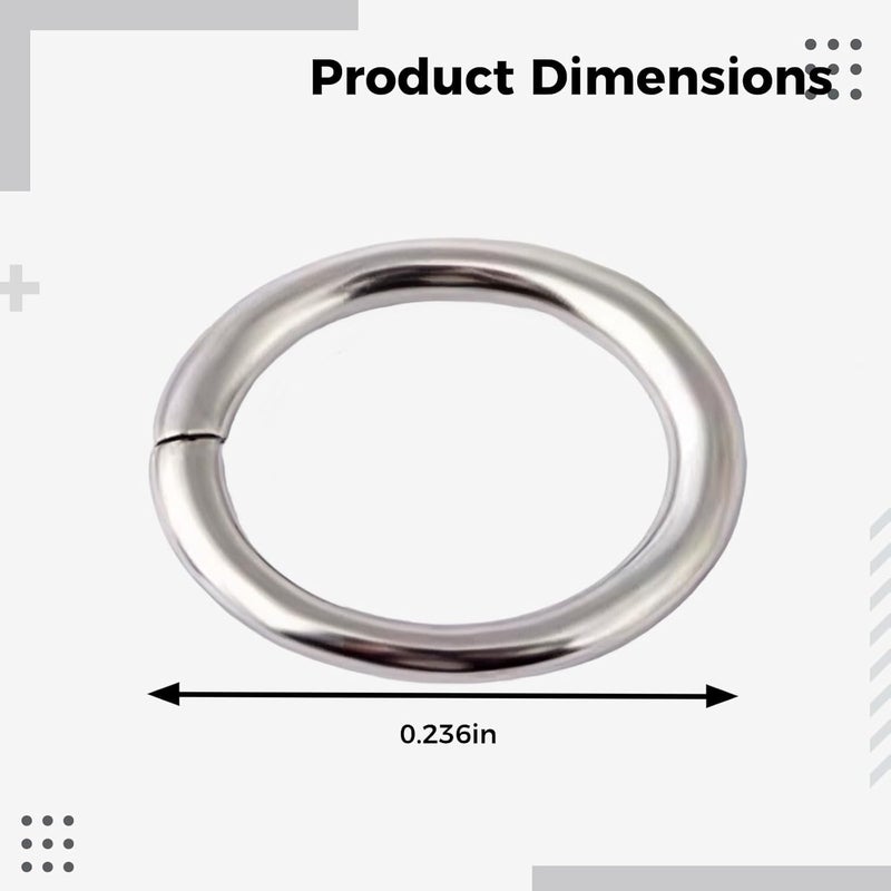 400 Pcs 925 Sterling Silver Jump Rings, White K Color, Single Open Rings Bulk for Jewelry Making, DIY Earrings, Necklaces, Jewelry Repair Findings - Image 2