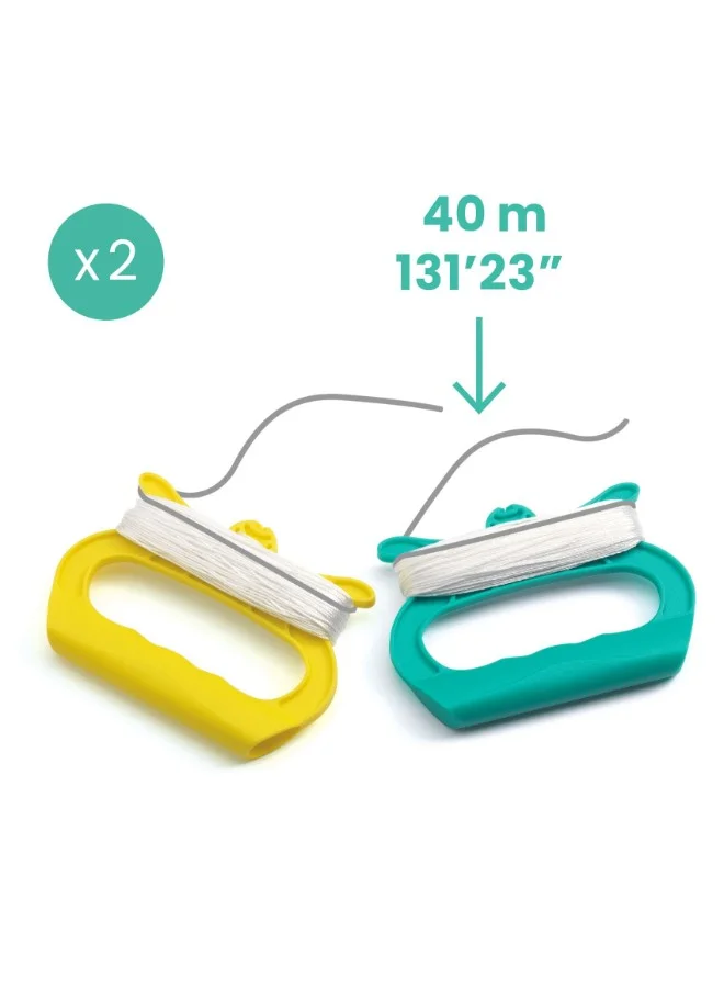 DJECO Green Wave Stunt Kite