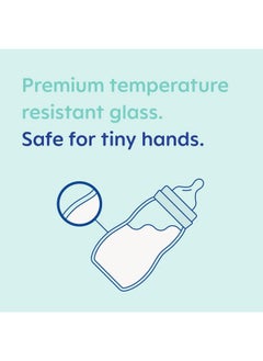MAM MAM Feel Good Glass Bottle (260 ml, Unisex)  - Image 4