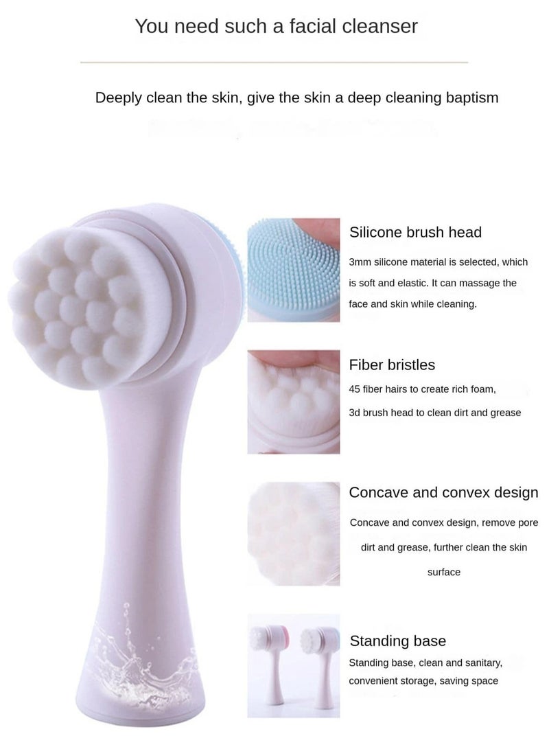 Generic Facial And Skin Cleansing Brush Multicolour - Image 3