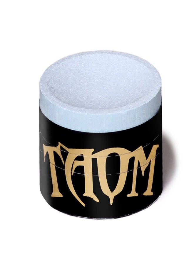 Taom Billiard Pool Cue Premium Chalk 2.0 Blue - with Bullet Chalk Holder - Image 3