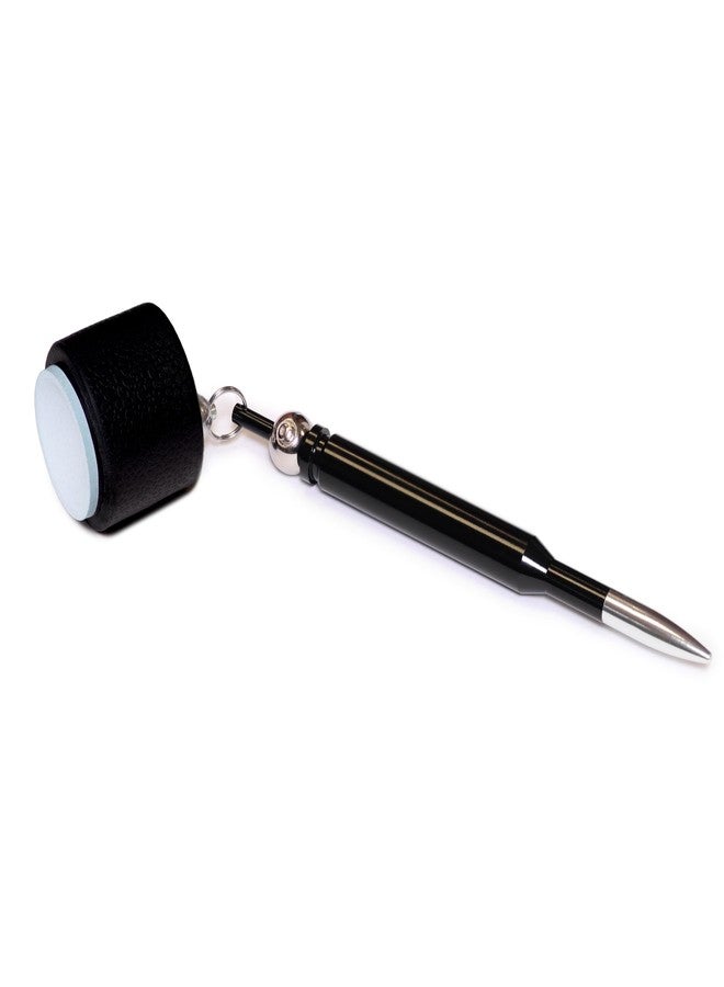 Taom Billiard Pool Cue Premium Chalk 2.0 Blue - with Bullet Chalk Holder - Image 2