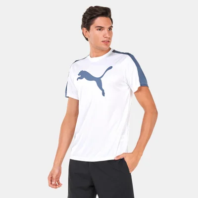 PUMA Men's Fit Commercial Logo Training T-Shirt