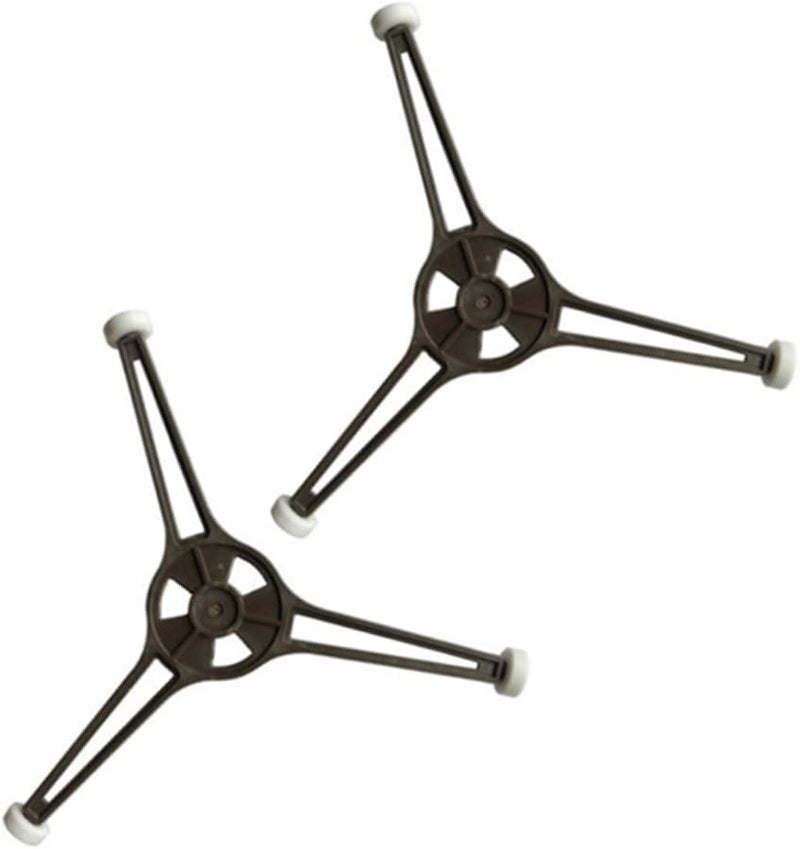 2 قطعة من حامل لوح زجاج فرن الميكروويف البديل حامل ثلاثي الذراع - Image 1