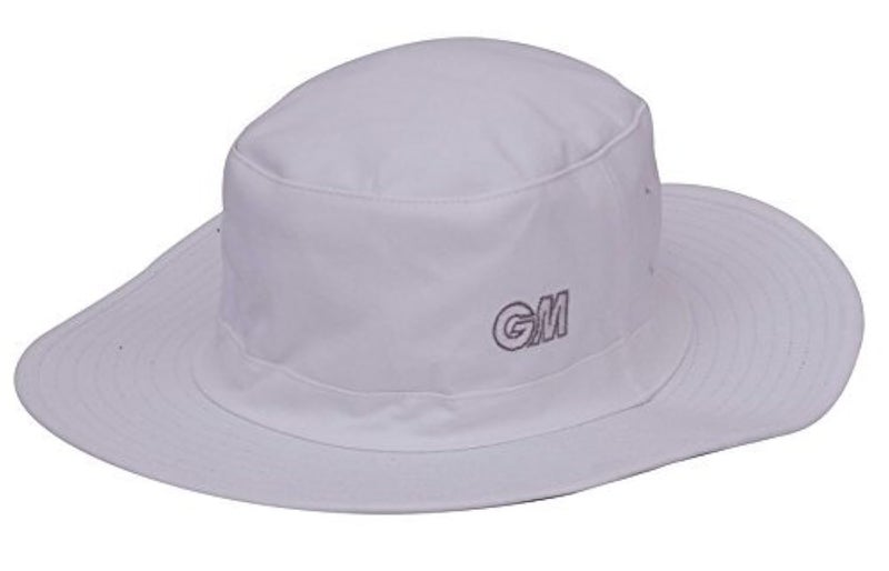 Gunn & Moore قبعة كريكيت باناما من قطن GM للرجال 1600660 (أبيض، متوسط) - Image 1