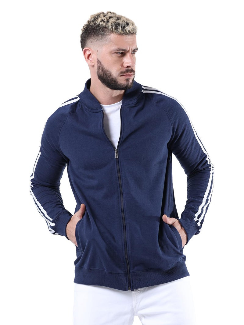 fanideaz Mens Jacket for Men Premium Stylish Cotton Winter Wear Branded Mens Jackets with Regular Fit and All Day Comfort Perfect_2DB_S_Imperial Blue - Image 1