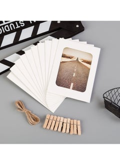 5x7in Paper Picture Frames,DIY Photo Frames Creative Linkage Mounted Cardboard with Flax String and Clips,(10pcsWhite, 5x7) - pzsku/Z375385BA53EA1CF98605Z/45/_/1721571388/0783f9e2-17ab-414e-bf69-0cbead4449c7