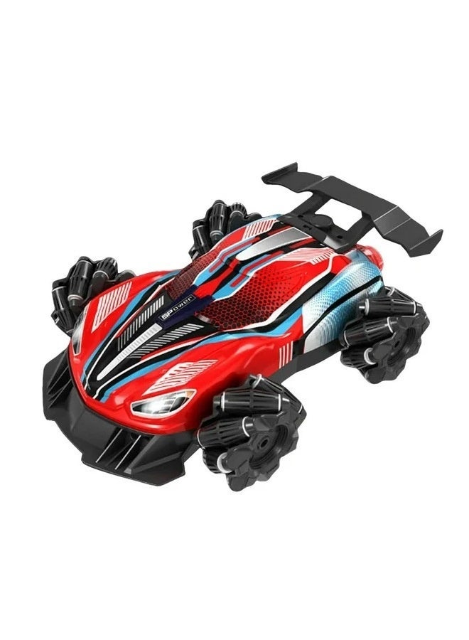 RC Stunt Car With Light Music RC Race Car 2.4G Remote Control USB Charging Double Rotating Off Road Vehicle 360° Toys - Image 1