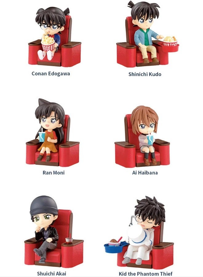 عام المحقق كونان سينما للمكفوفين صندوق شينيتشي كودو المد لعب اليد مكتب صبي الديكور مربع للمكفوفين - Image 2