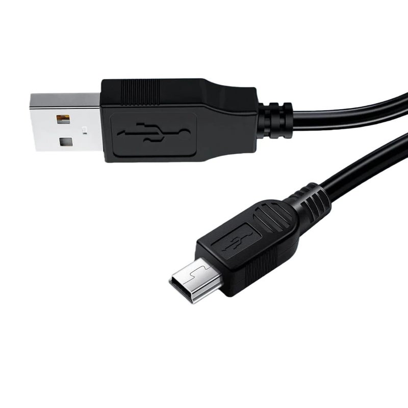 USB 2.0 A to Mini USB Charger Cable 80cm - Fast Charging & 480Mbps Data Transfer - Image 1