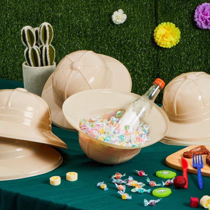 JOYIN 24 Pcs Safari Party Hats,Jungle Theme Animals Explorer Party Hat for Kids Dress Up, Themed Birthday Party and Safari Dress Up - Image 4