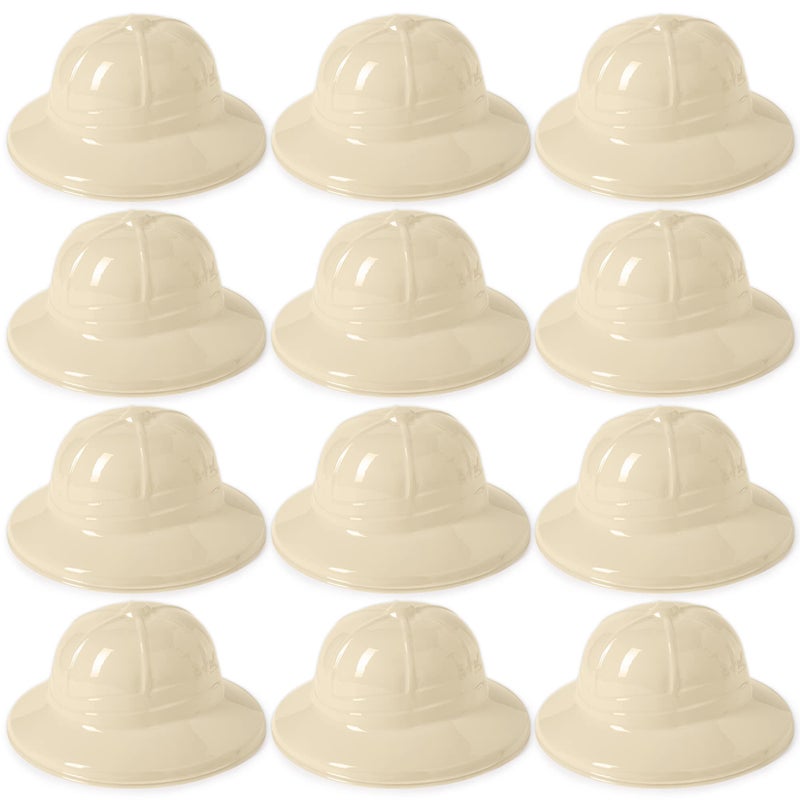JOYIN 24 Pcs Safari Party Hats,Jungle Theme Animals Explorer Party Hat for Kids Dress Up, Themed Birthday Party and Safari Dress Up - Image 1