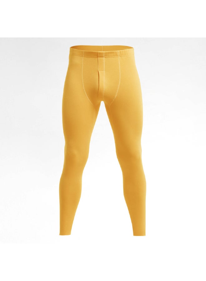 Austrian Element Men's Warm Pants Men's Thin Autumn Pants Men's Leggings High Waist Soft Cotton Wool Trousers Autumn And Winter New Arrival Pants - Image 1