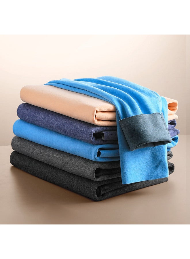 Austrian Element Men's Warm Pants Men's Thin Autumn Pants Men's Leggings High Waist Soft Cotton Wool Trousers Autumn And Winter New Arrival Pants - Image 3