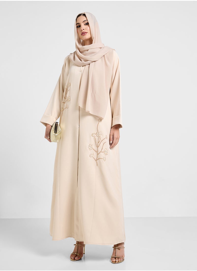 Khizana Embroidered Abaya & Sheila  - Image 5