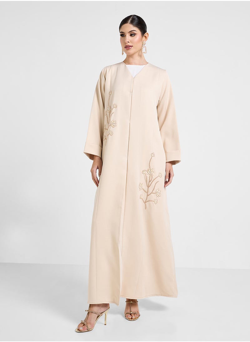 Khizana Embroidered Abaya & Sheila  - Image 1
