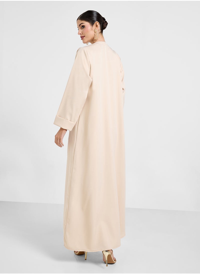 Khizana Embroidered Abaya & Sheila  - Image 2
