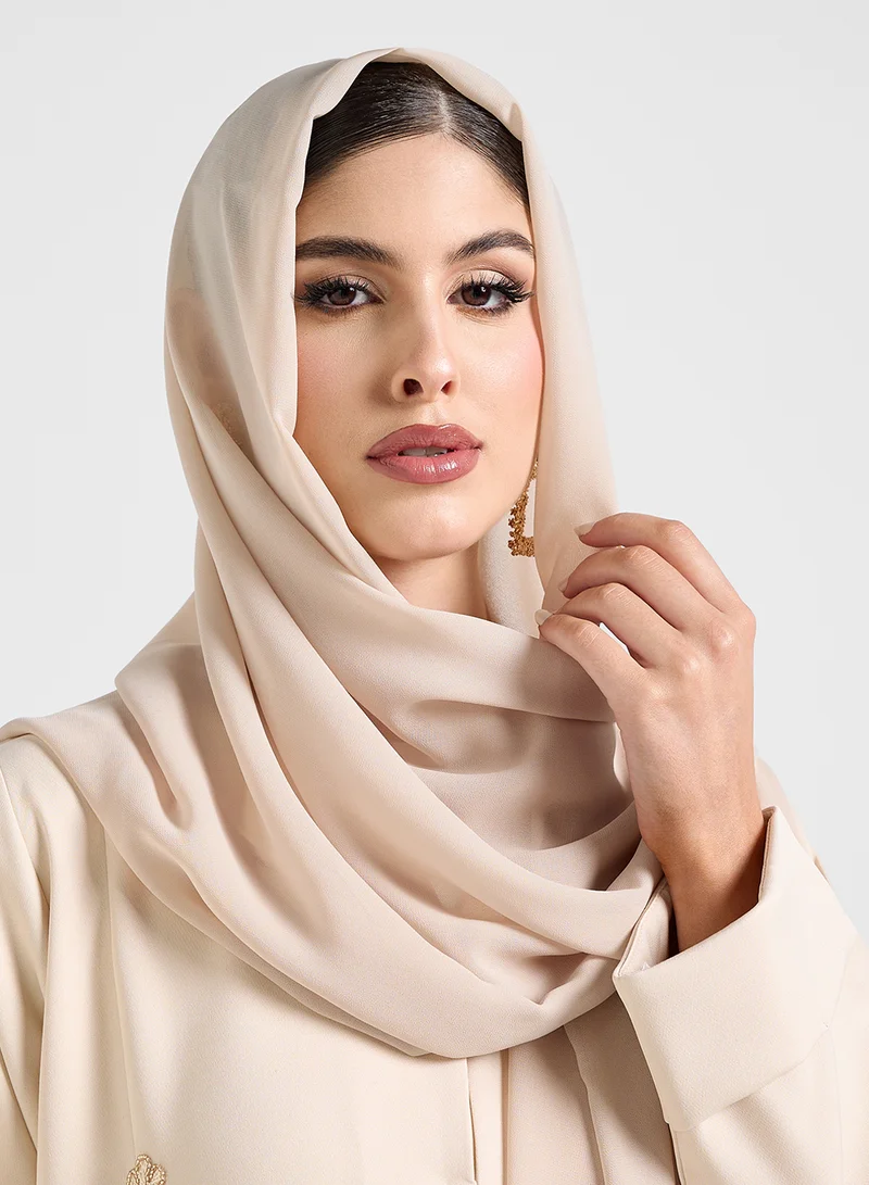 Khizana Embroidered Abaya & Sheila