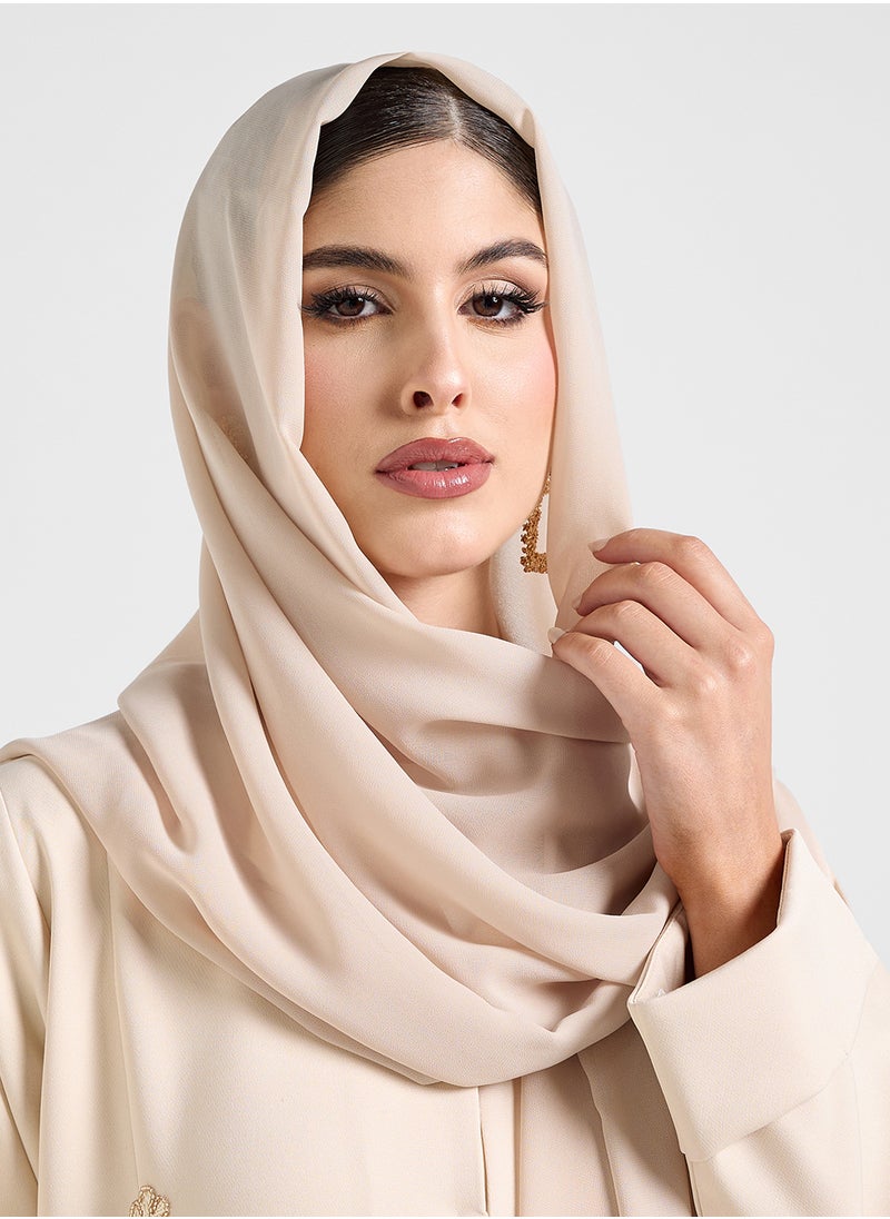 Khizana Embroidered Abaya & Sheila  - Image 4