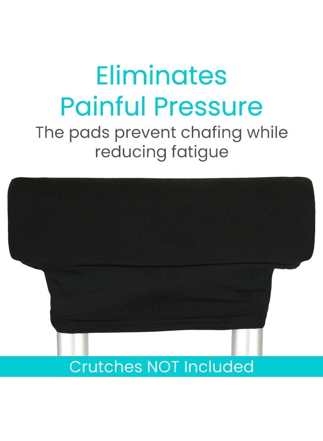 Vive Crutch Pads Padding For Walking Arm Crutches Padded Universal Underarm Forearm Handle Pillow Covers For Hand Grips Armpit Soft Foam Bariatric Accessories For Kids Adults - Image 4