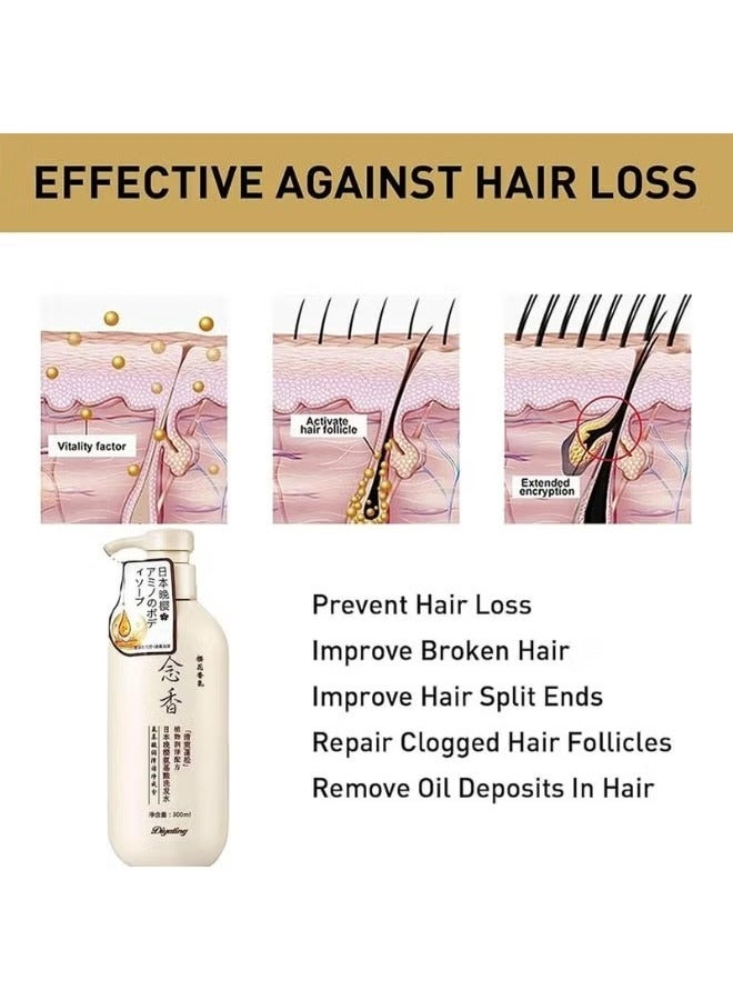 Sakura Japanese Shampoo For Hair Loss - Sakura Hair Growth Japan'S No. 1 Shampoo, Thick And Smooth Hair, For All Hair Type. - Image 2